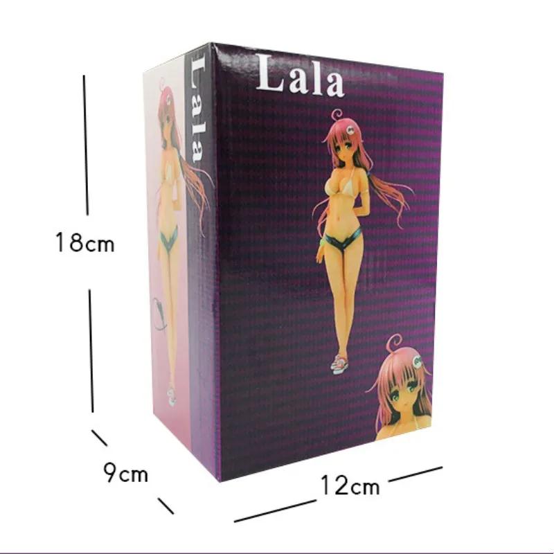 To Love-ru Lala Figure Japanese Anime Momo Girl Action Figurine Lolita Lala Statue Sculpture House Decoration Table Accessories