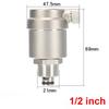 1/2 "3/4" 1 "BSP External Thread SS304 Stainless Steel Automatic Exhaust Safety Relief Valve Automatic Exhaust Valve