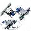 Fixed Plate USB-C Female Keyboard Mod Cable - USB Key-Cable Separation & Charging