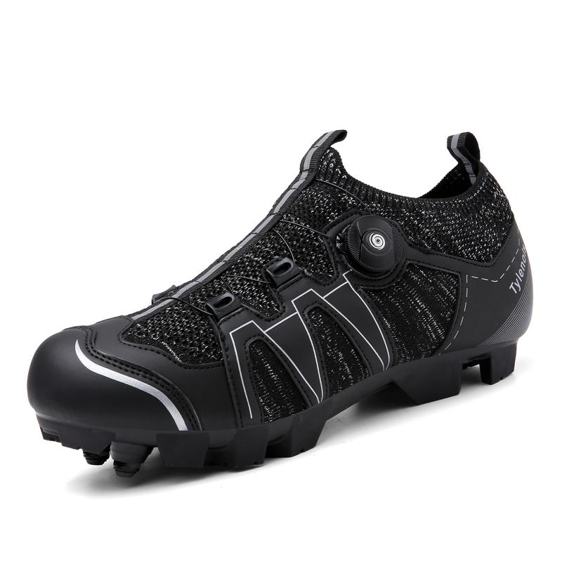 Men MTB Cycling Shoes Breathable Cleats Road Bike Shoes Racing Speed Sneakers Women Mountain Bicycle Footwear for Shimano SPD SL