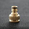 Spray Nozzle Connector Car Wash Water Guns 1/2" 3/4" Garden Hose Brass Connector
