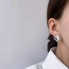 Simple Metal Block Earclip Without Piercing Vintage Clip On Earrings for Women