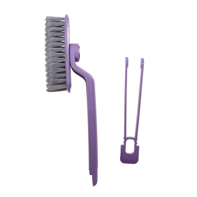 Multi-Function Rotating Crevice Cleaning Brush Hand-held 360° Rotating Corners Cleaning Tool for Bathroom Kitchens Tile Floors
