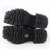 Great BALENCIAGA short boots TROOPER Black series rubber Women 679326 Used