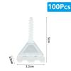 50-800Pcs Spiral Ceramic Tile Leveling System Clips Spacers Straps Wadge for Tile Laying Wall Floor Fixing Construction Tools