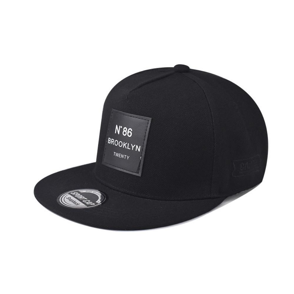 Unisex N.86 Brooklyn Print Label Embroidery Hip-hop Hats Outdoor Flat brim Adjustable Casual Baseball Caps Sunscreen Hat