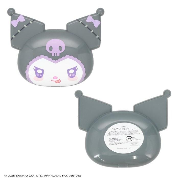 Shobido Sanrio Kuromi Multi Palette 6 Colors <Coral Pink> SA56461 Kuromi <Coral Pink>