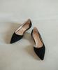 Eiffelclassic Glass Flat Shoes_Black