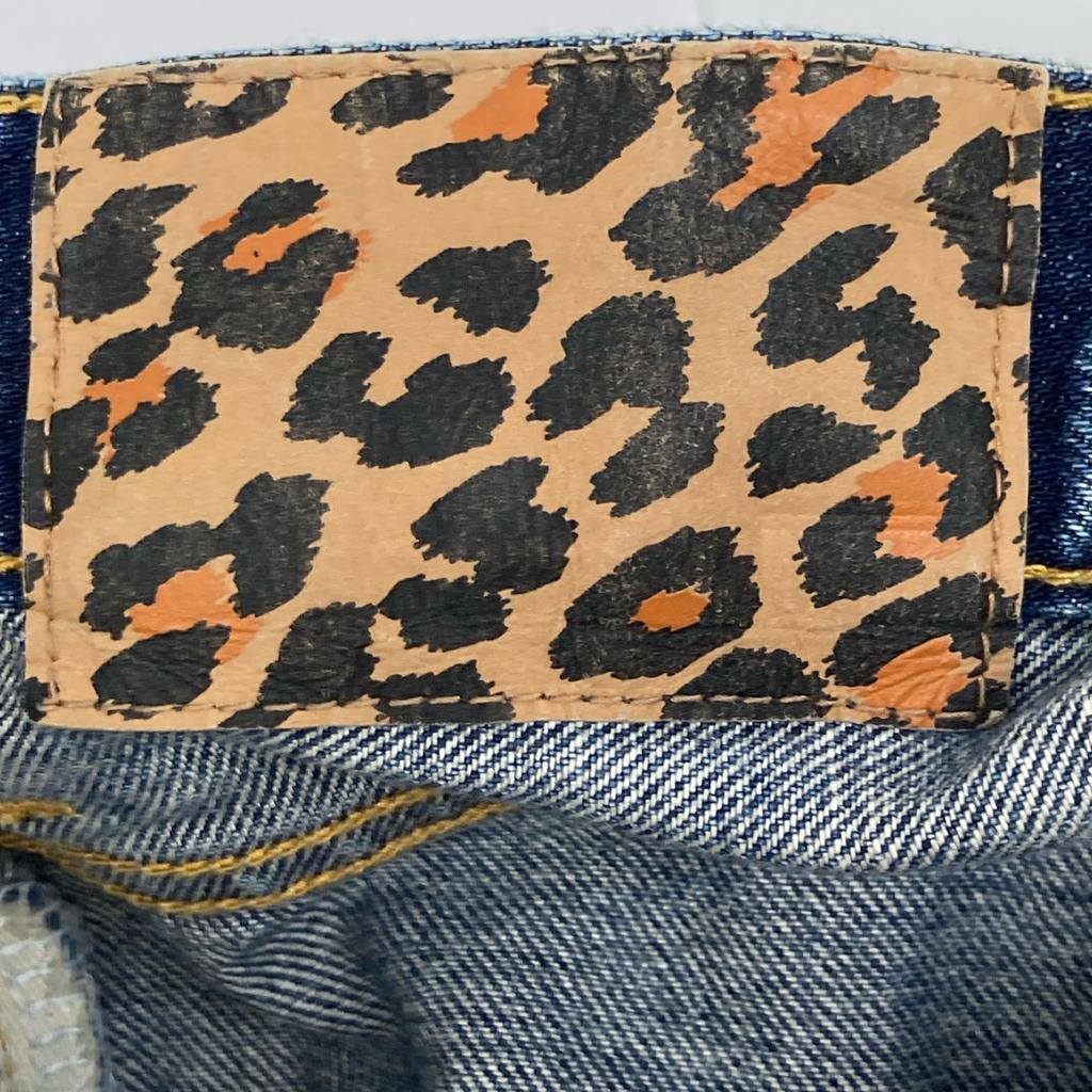 Whim Gazette WGZ1002302A0006 Indigo Suspender Denim Pants Bottoms F IndigoUsed