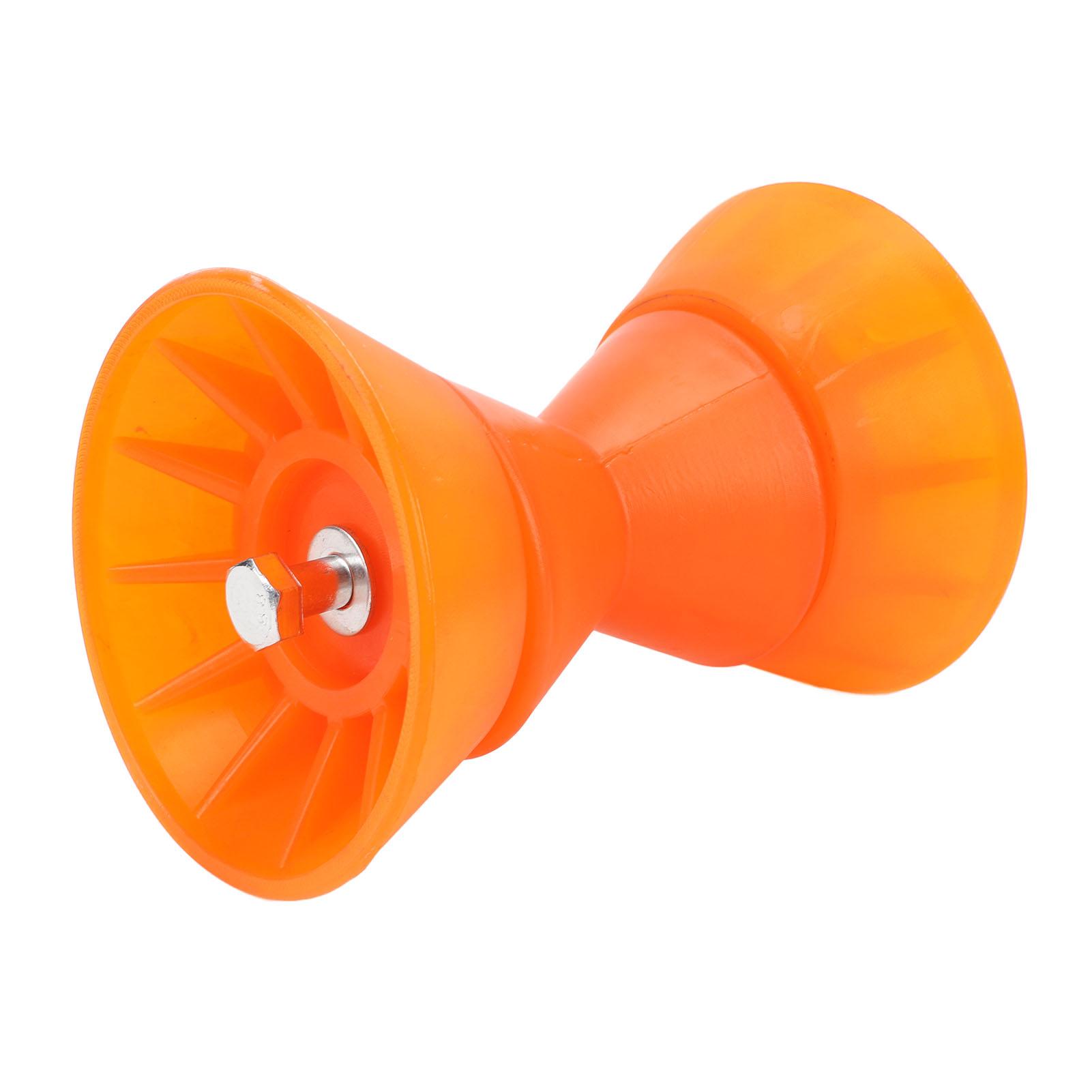 Boat Trailer Roller PU 1/2in Shaft 6.9in Length Shock Absorption Cushioning Bow Roller Stop for Yacht Marine Boat Trailer Roller PU 3.5inch