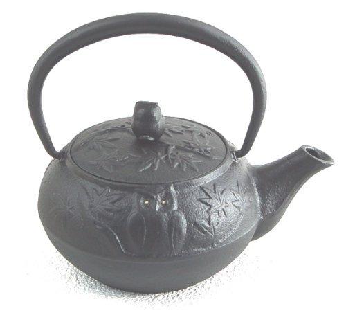 

Чайник железный Сова 140 x 105 x высота 125 мм 670 г [узор Nanbu] Размер 0,3 л: Вес: