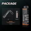 Nicron Mini Flashlight with IPX7 100 Handheld Carabiner, Waterproof, N1, Lumens, Light/Torch