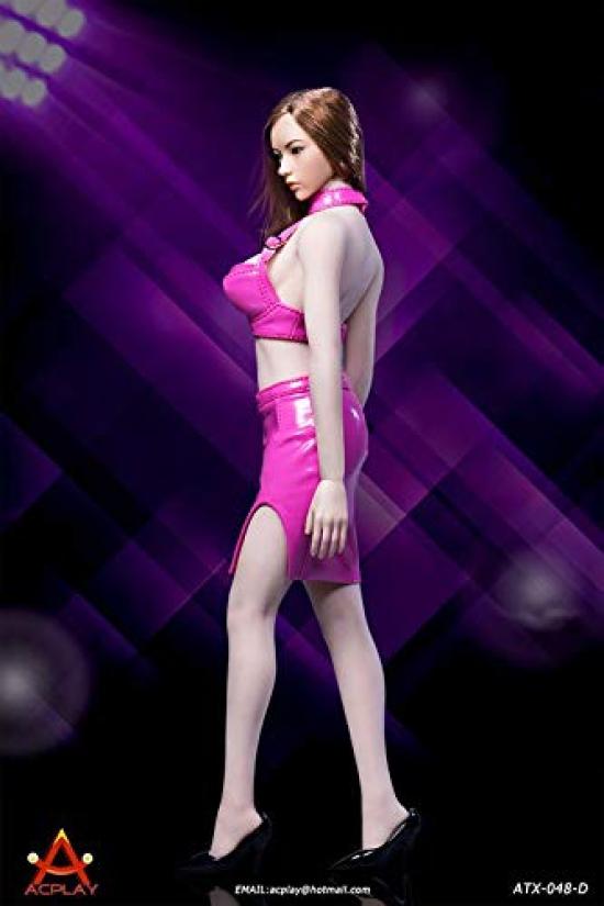 ACPLAY ATX048D for Scale Action Beautiful Leather Sexy Skirt Not Include and High [TOYBARJAPAN] 1/6 Figures, Women's Clothing, (does Body, Head,