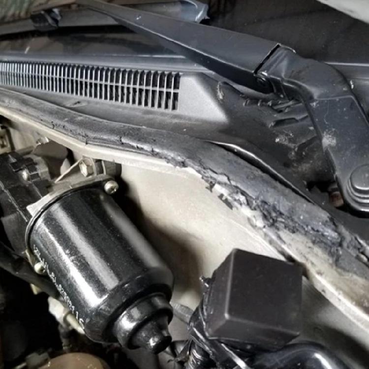 Strisce Sigillanti Flessibili per Cofano Auto Montaggio Diretto Gomma Resistente Agli Intemperie Riduzione Rumore per V93 V97 V98 V95 5902A054