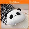 Cartoon-Hase-Panda-Kissen mit Plüsch-Hasenfellbezug für Schlafzimmer- und Bürodekoration