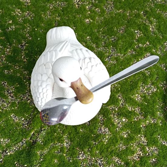 Magnetic Duck Key Holder Desktop Resin Duck Figurine Decorative Key