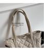 Women's Versatile Large Capacity Canvas Tote Bag - Lightweight, Padded, Casual Handbag for Commute