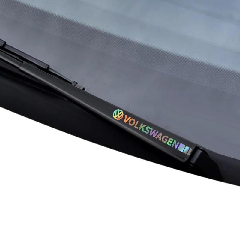 VW GTI GOLF 2026 Hot For VW VOLKSWAGEN Car Crystal Emblem Auto Decor Decals Car Window Wiper Stickers For Volkswagen GOLF Polo T