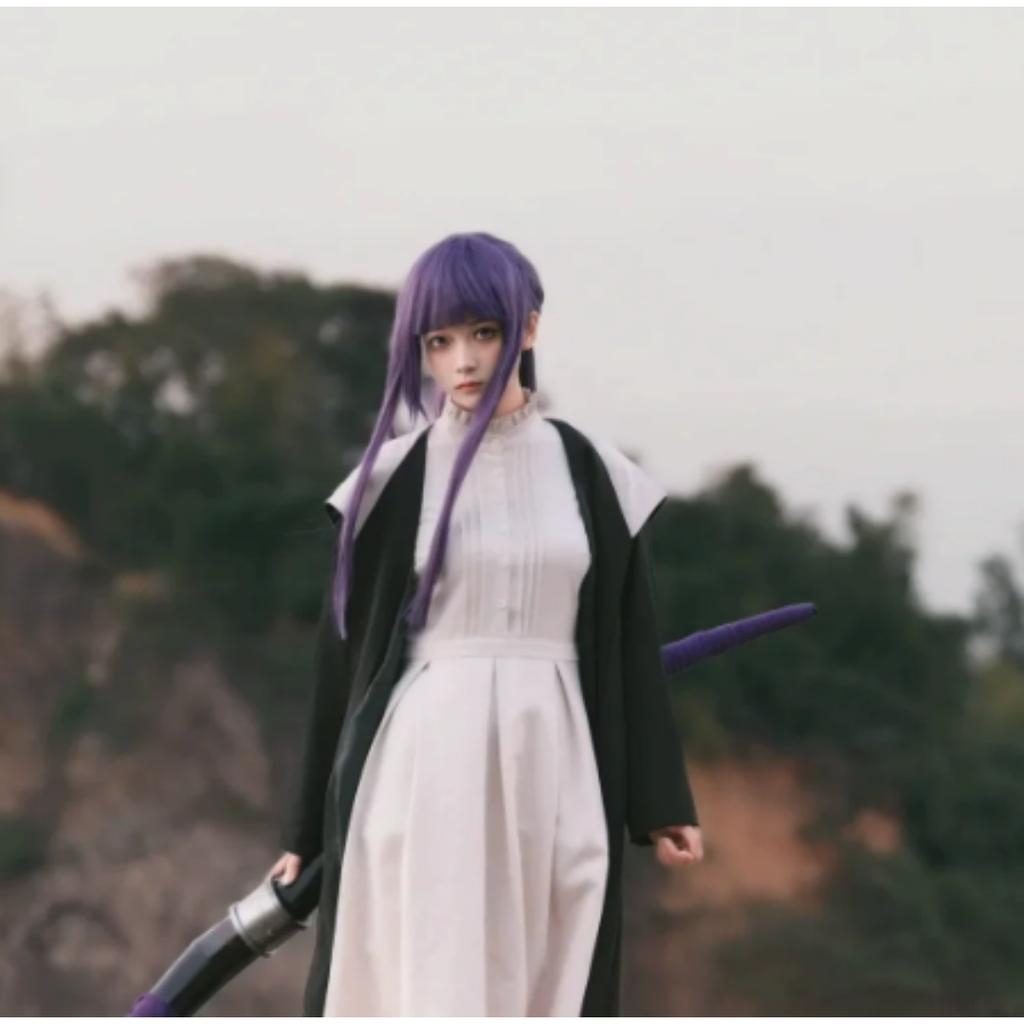 Fern Cosplay Costume Anime Beyond Journeys End For Halloween Comic Con Frieren Fern Outfits