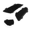 Fog Light Grille Replacement Front Bumper Fog Light Grille Replacement Part Appearance Shape Size High Quality Material