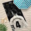 Football Player Sergio Ramos Towel Towel Beach Towel Oversized Quick Dry Towel Absorbent Soft Swim BeachTowels for Men Women