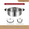 304 Stainless Steel Household Steamer Rack Set