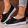 Mode Dames Casual Schoenen 2025 Nieuwe Lichte Sneakers Dames Mesh Ademend Instappers Vetersluiting Mode Comfortabele Sportschoenen
