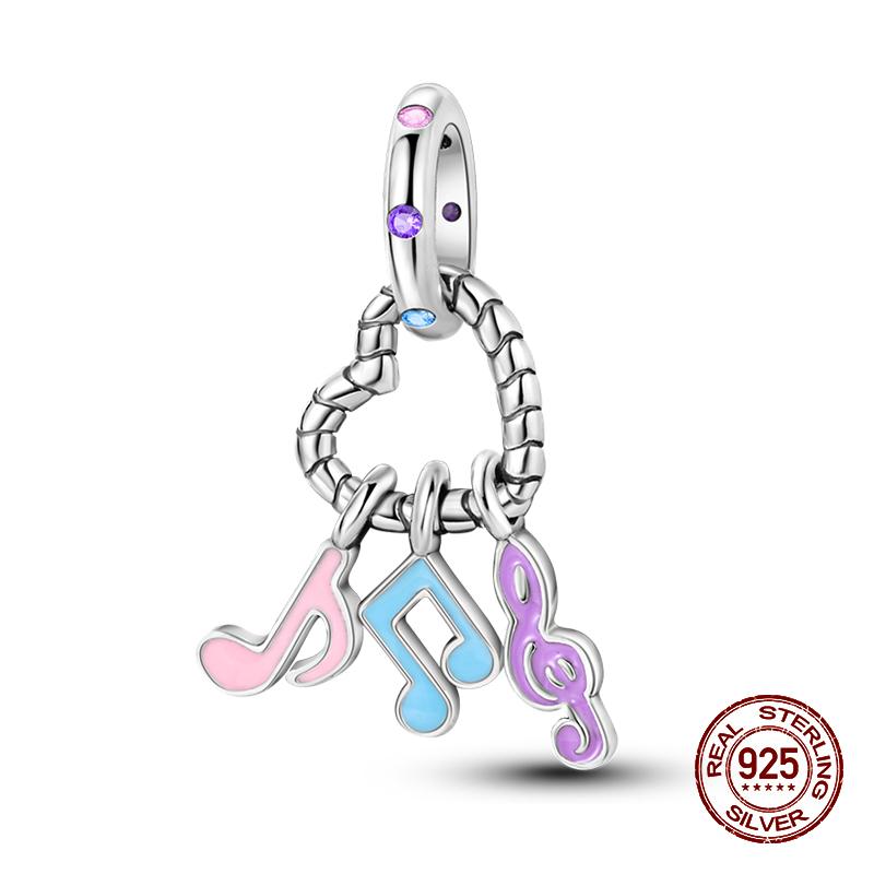 100 Copper Perfume Headphones Pink Princess Daily Charm Bead Charms Bead Charms Compatible With 3mm Authentic Bracelets Fine Do It Yourself Jewellery