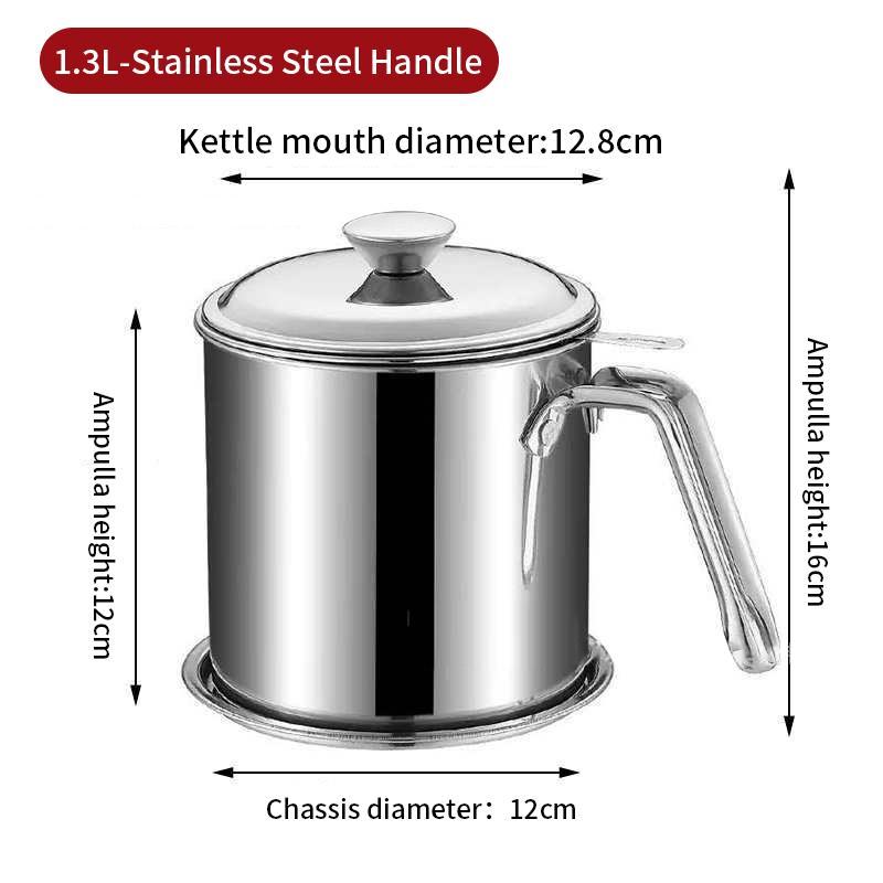 Stainless Steel Deep Frying Pot Tempura French Fries Fryer Strainer Chicken Fried Pan Kitchen Cooking Tool fritadeira Oil Filter