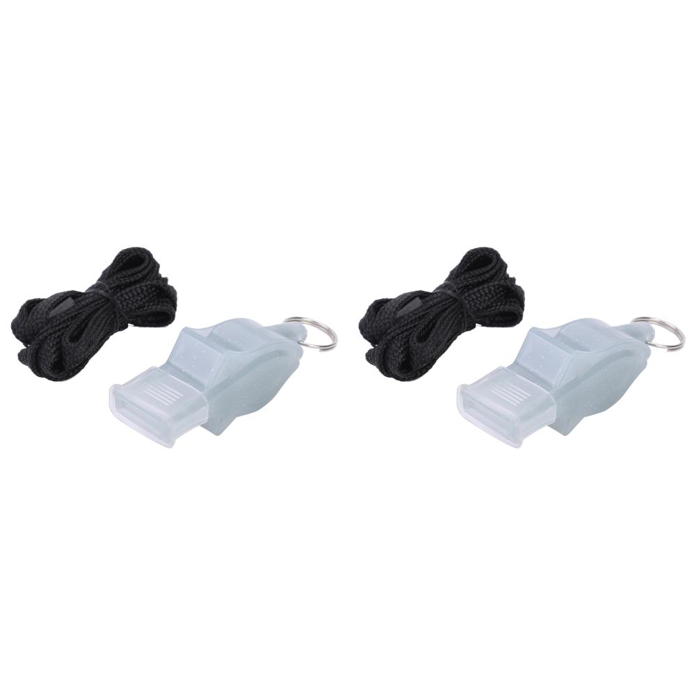 1/2Pcs Plastic Whistle Professional Soccer Basketball Referee Whistle Big Sound Whistle Outdoor Survival Tools High Quality