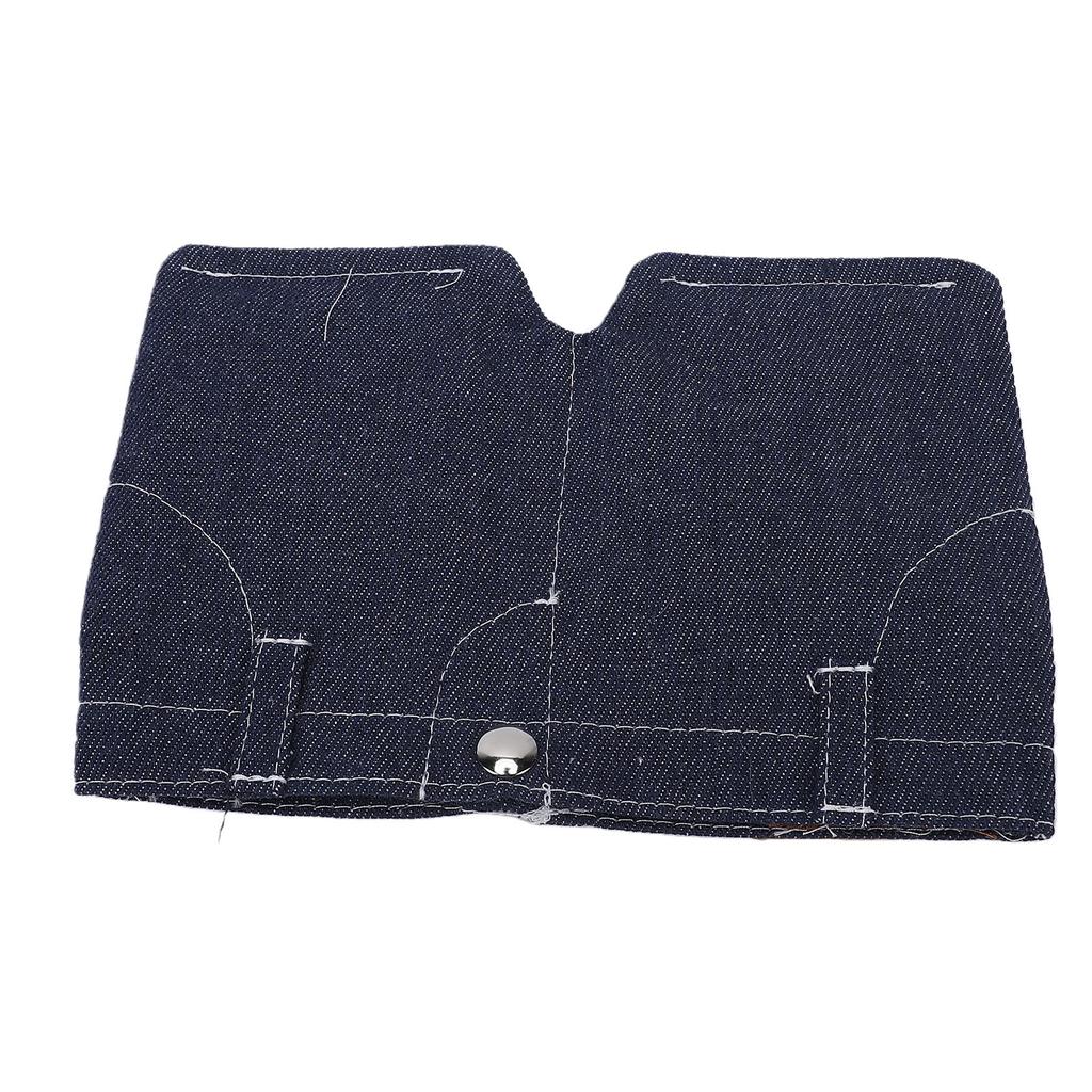 Mini Jeans Wallet Funny Portable Folding Card Holder Pocket Pants Jeans Wallet with Card Slots for Keys Cash