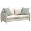 Sofa Cushions 2 Pieces Light Grey 60 X 60 Cm Cord Fabric