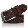 Genuine Leather Belts for Men Designer Belt Male Print Vintage Pin Buckle Luxury Strap New Fashion High Quality