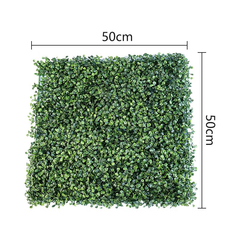 2pcs Artificial Plant Fake Turf Grass Carpet Garden Fake Grass Placemat Patches Decorative Grass Mat Artificial Simulation Turf