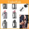 Single-layered Large Capacity Straw Water Bottle For Sports And Outdoor Activities