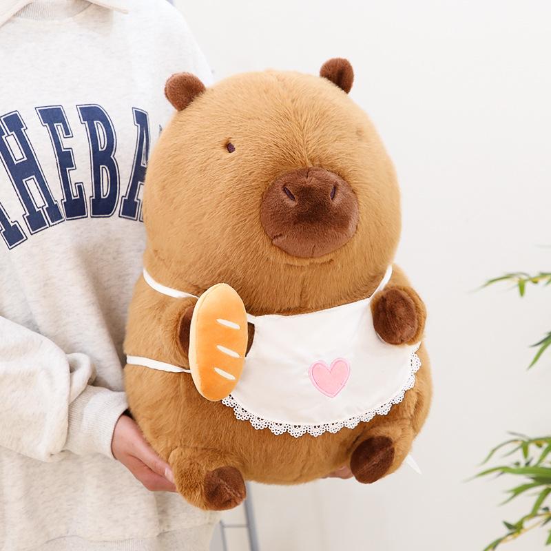 Capybara Plush Toy Stuffed Animal Soft Pp Cotton Filling Pillow Gift For Kids