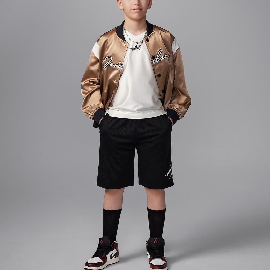 Jordan Jacke MVP Fashion Vielseitig Bequem Langärmlig Wüstentarnung Kinderjacken IB8377-240