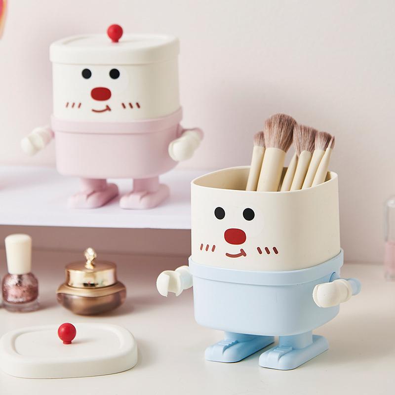 Niedlicher Schreibtisch-Stifthalter für Studenten, Multifunktionale Aufbewahrungsbox, Hohes Erscheinungsbild, Aufbewahrung von Kinder-Schreibwaren mit großem Fassungsvermögen