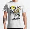 Lucky Luke Cartoon Daltons Tshirt Retro T Shirt Grunge Clothing Harajuku Anime Shirt Ropa Hombre Roupas Masculinas Camisetas