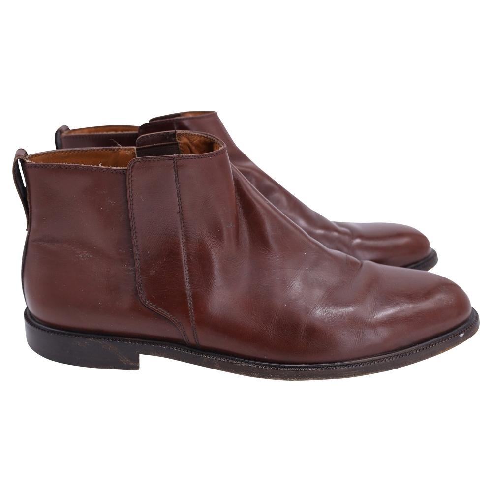 

Salvatore Ferragamo Ferragamo Ankle Boots In Brown Leather Brown US 11