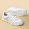 Men's Cow Leather Casual Height Increasing Sneakers Flat/5CM Elevator Shoes Breathable Comfortable Fashion Lift Footwear