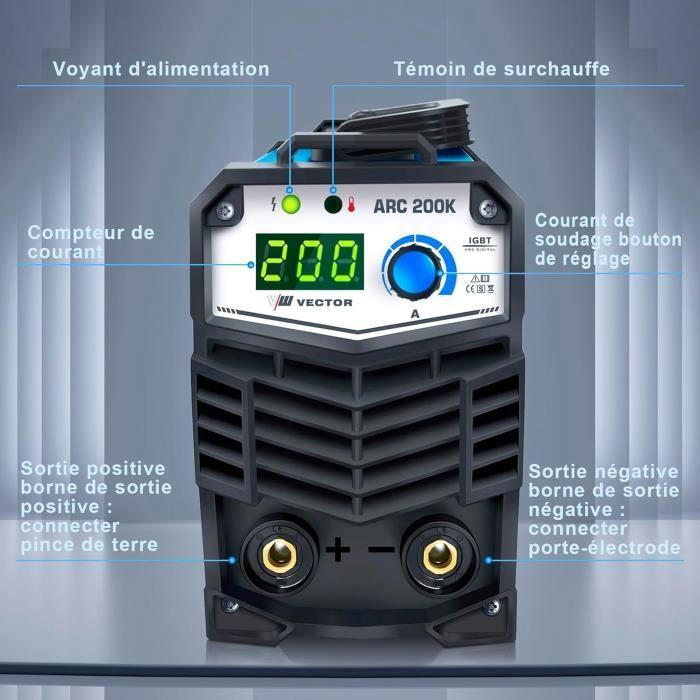 Poste À Souder À l'Arc 200A Inverter MMA VECTOR