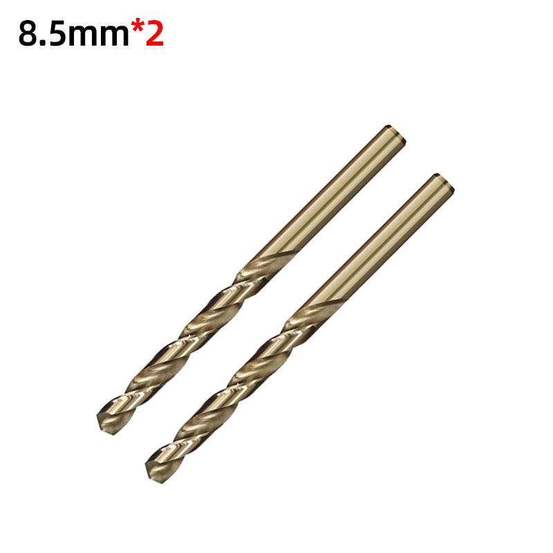 Metal Drill Cobalt Twist Drill Bit Set 1-13mm HSS M35 Stainless Steel Twist Drills The Whole Ground Metal Reamer Hole Tools
