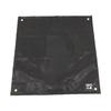 CAPTAIN STAG Bonfire Sheet Bonfire Sheet 80 X 80cm Heat Resistant Temperature 700 Made of Glass Fiber [Beige/Black] UG-3300/UY-7086