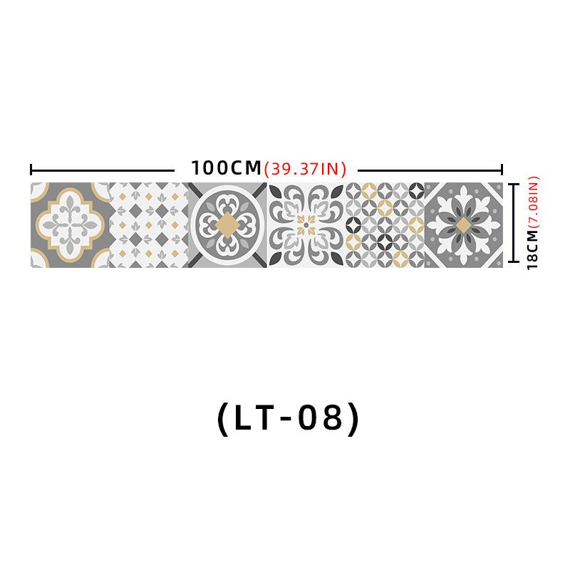 Stair Decoration Sticker Waterproof Pvc Self-Adhesive Stair Sticker No Residual Glue Wall Sticker