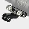 Aluminium-Alloy Bike Headlight Bracket Lightweight Bicycle Flashlight Holder Bike Front Light Bracket Easy To Install