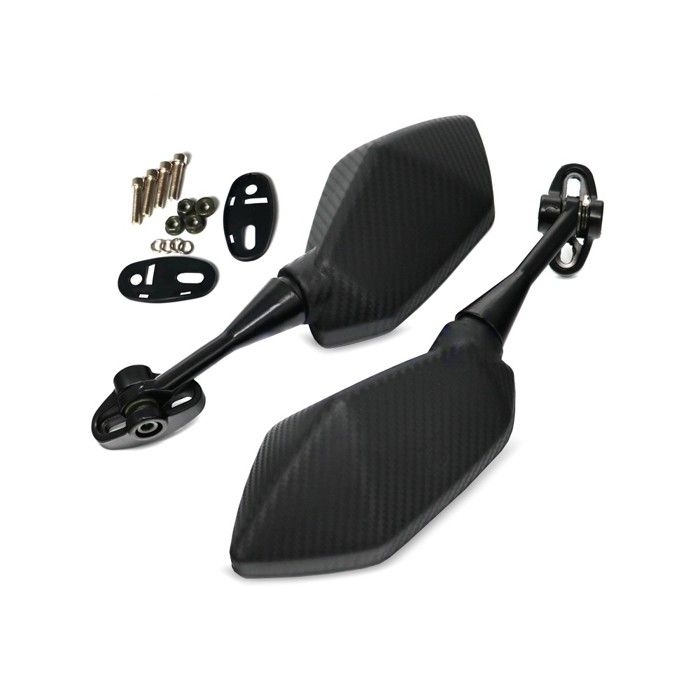 Rétroviseurs pour Yamaha YZF-R6 / YZF-R3 / YZF-R1 Paire SV1 look carbone