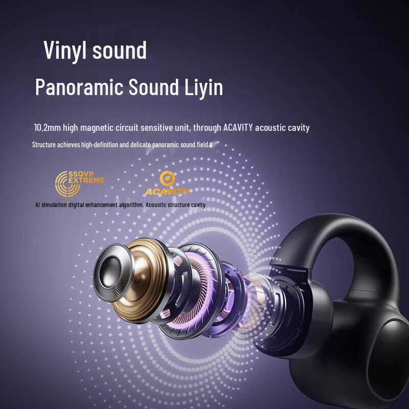 SANAG S3S Bone Conduction Bluetooth Ear Clip Headphones