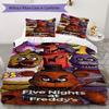 Five Frightful Nights Freddy'S Threepiece Set Without Core 1 Duvet Cover 2 Pillowcase Without Core Christmas Birthday Gift