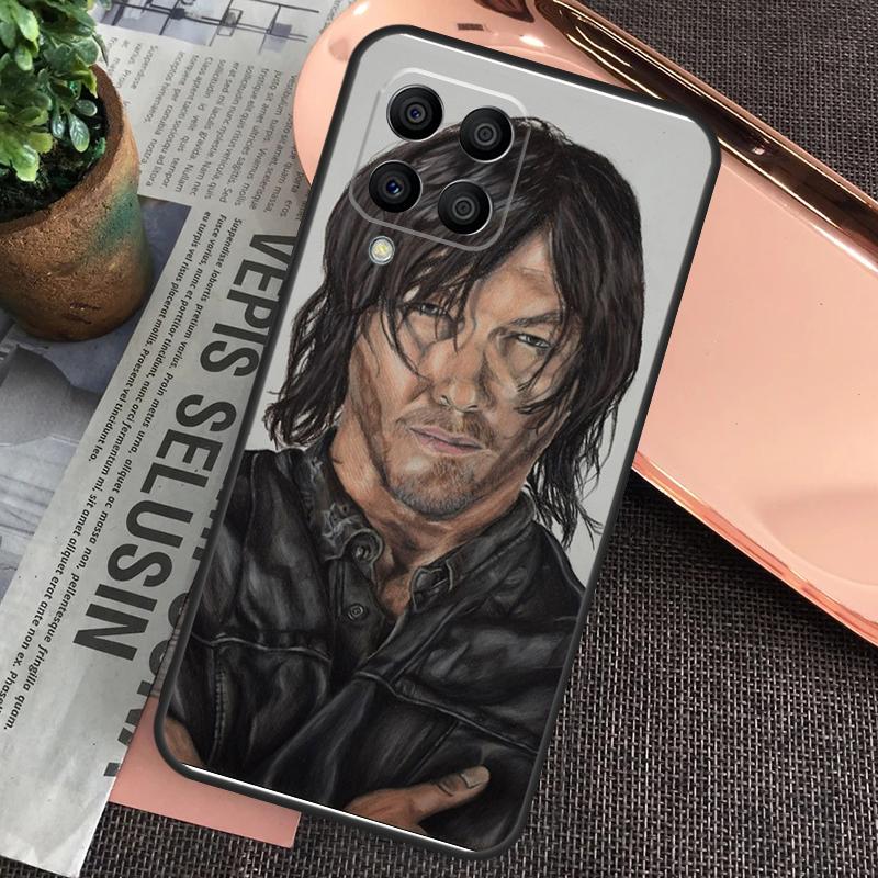 Daryl Dixon The Walking Dead For Samsung Galaxy M55 M15 M13 M23 M33 M53 M30s M31s M12 M32 M52 M20 M21 M51 M34 M54 Case